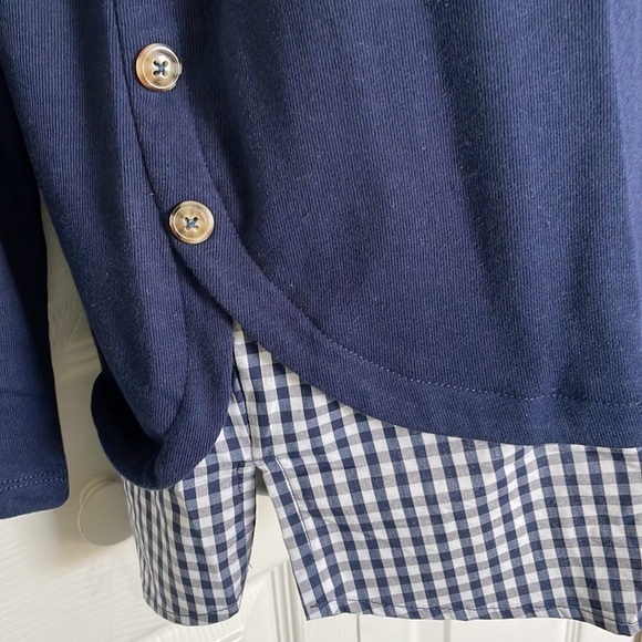 IZOD 2-Fer Peacoat Sweater - Picture 4 of 6